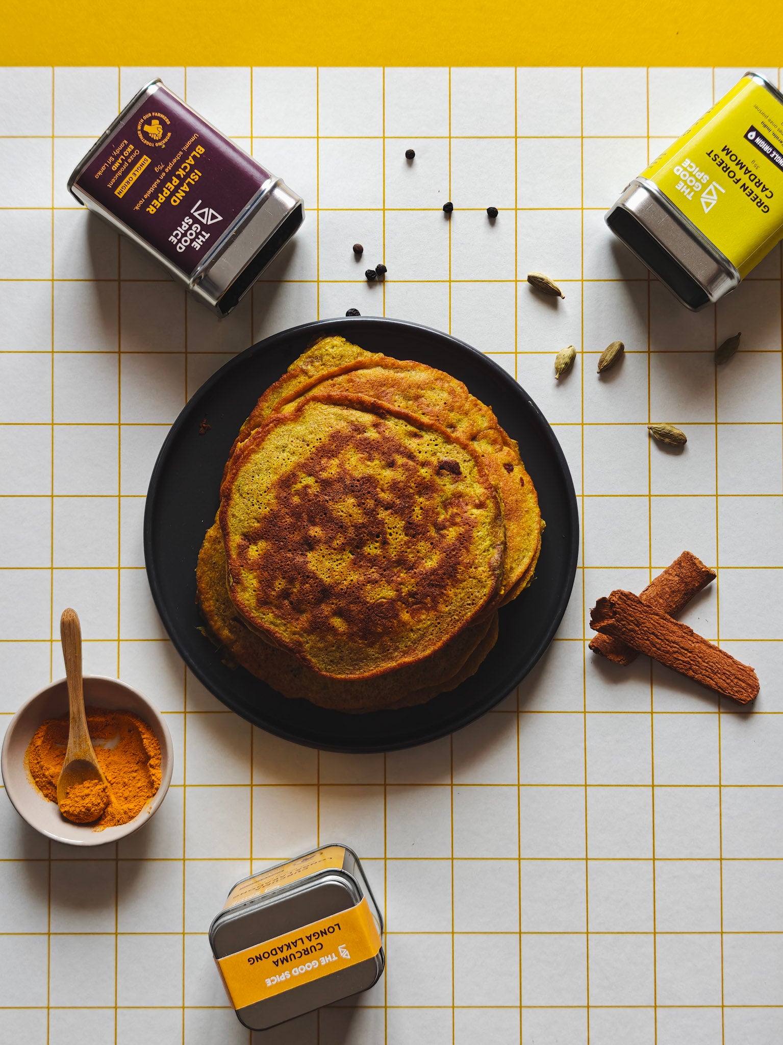 Golden bananen pannenkoekjes