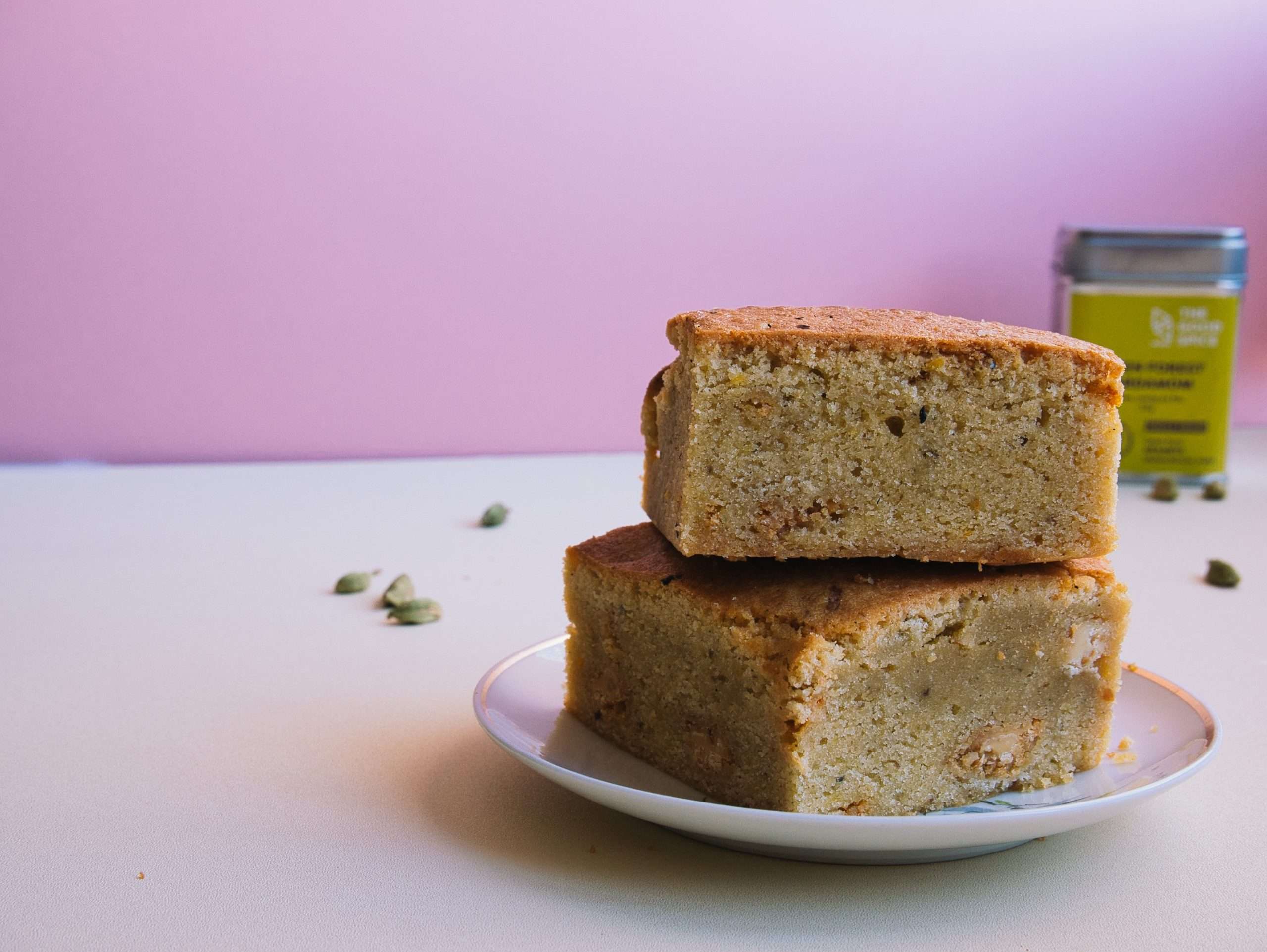 Blondie met citroen en kardemom