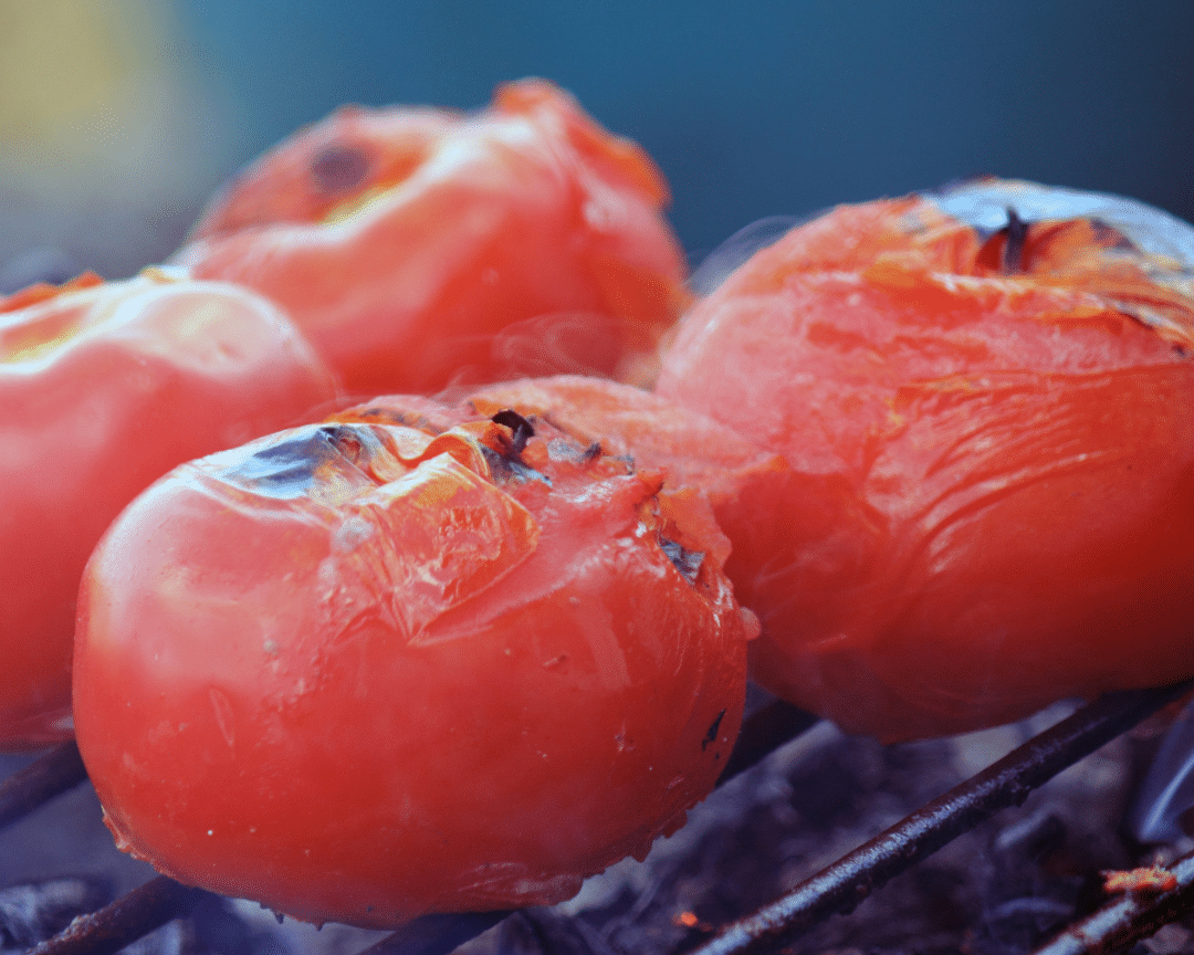 Tijdelijk tomaten steak