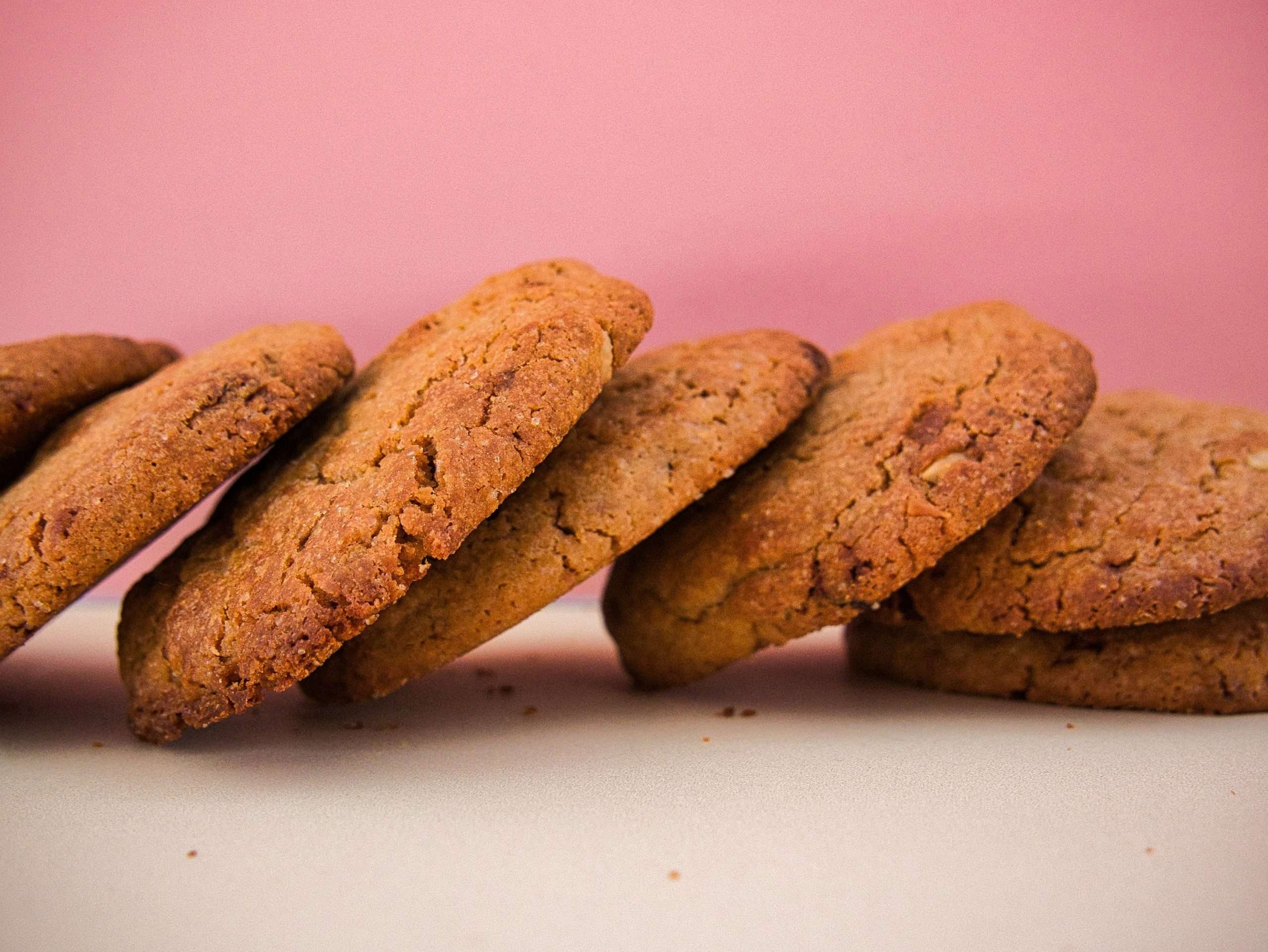cookies met kardemom en witte chocolade