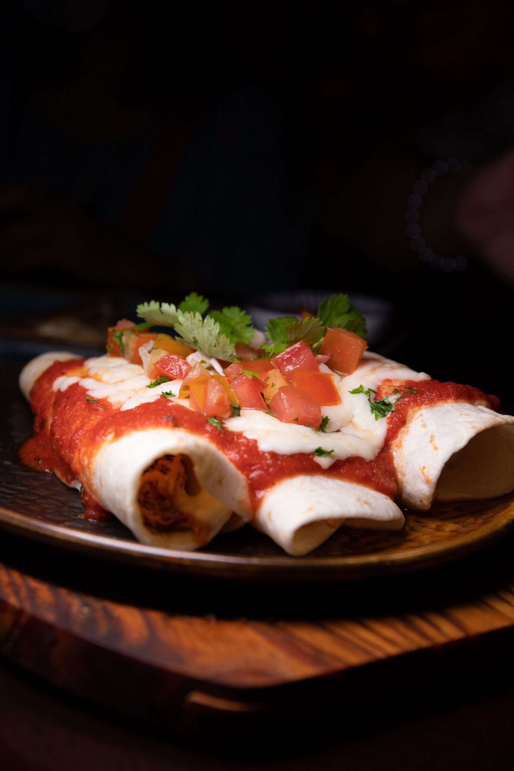 Vegetarische enchilada's
