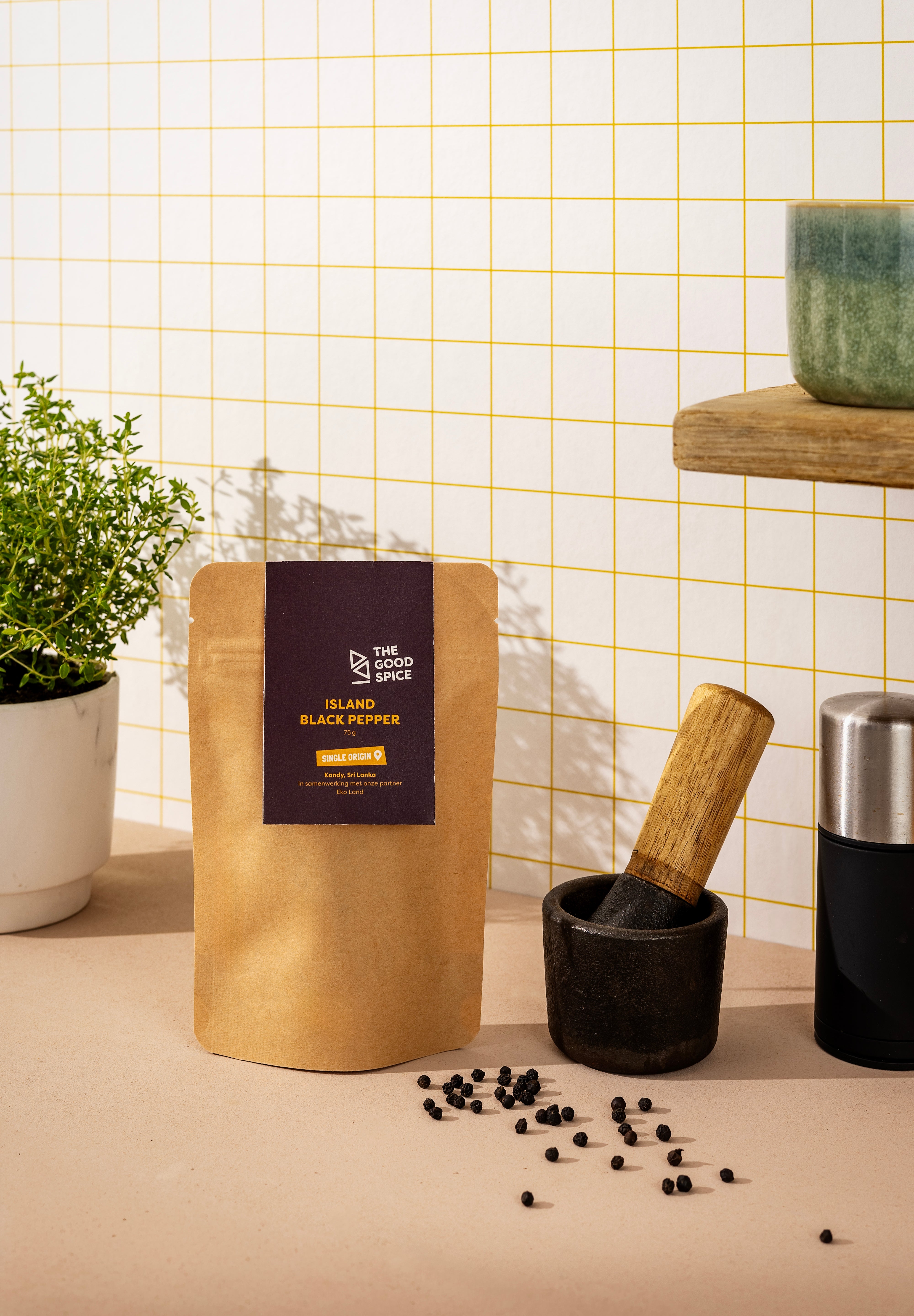 Zwarte peperkorrels | Island Black Pepper