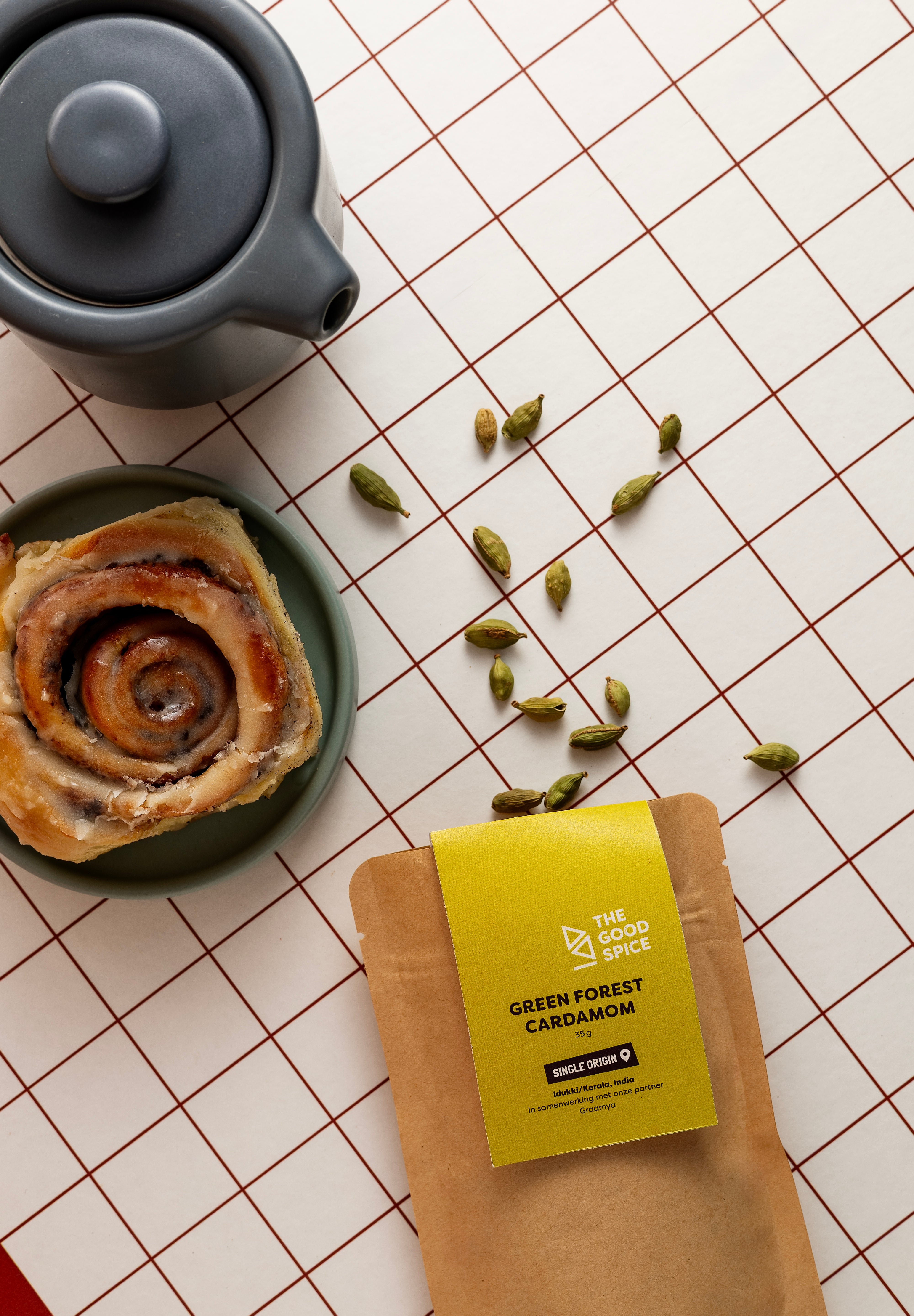 Kardemompeulen | Green Forest Cardamom