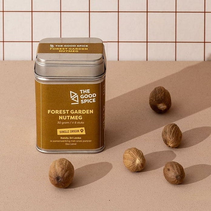 Forest Garden Nutmeg Tin