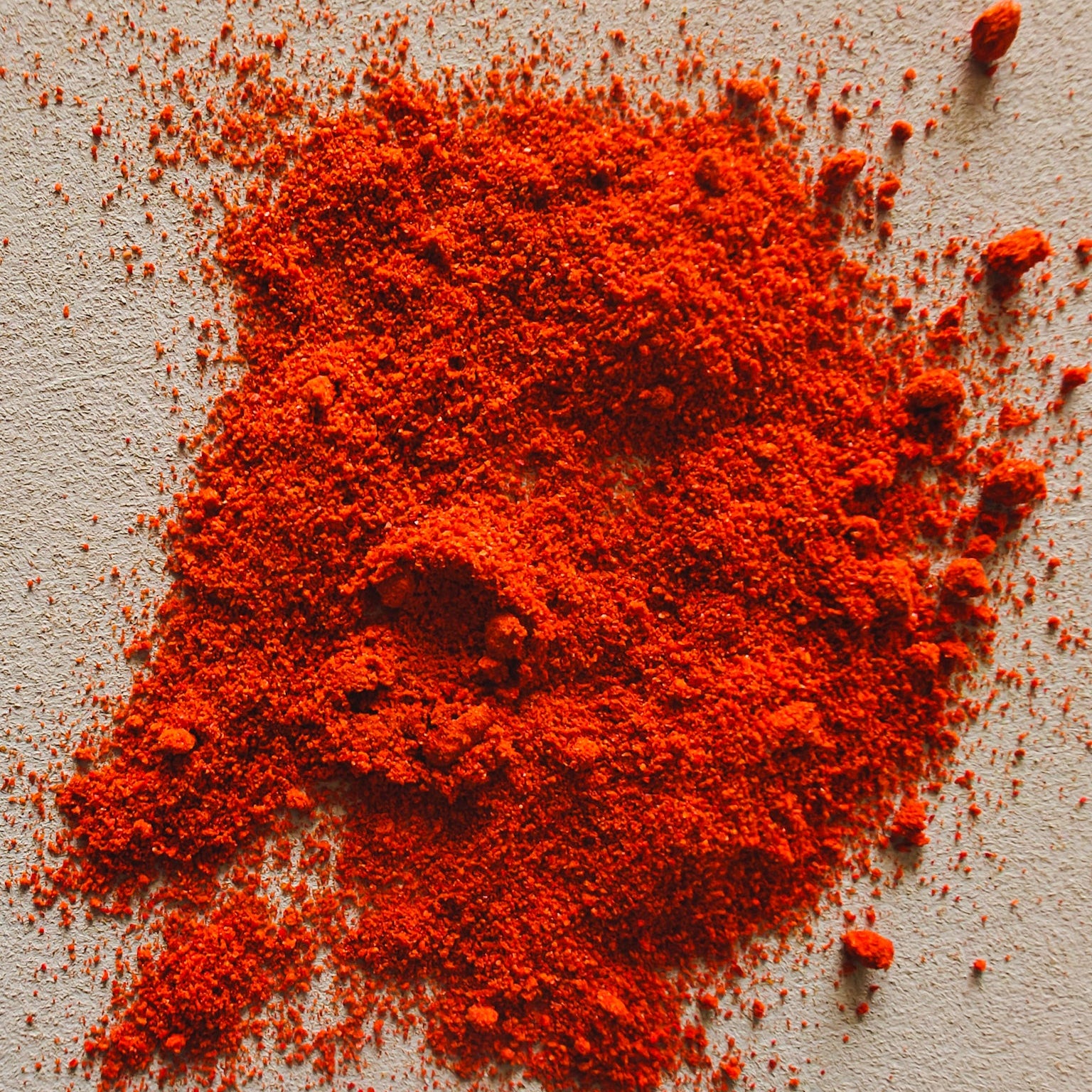 Paprikapoeder Close up