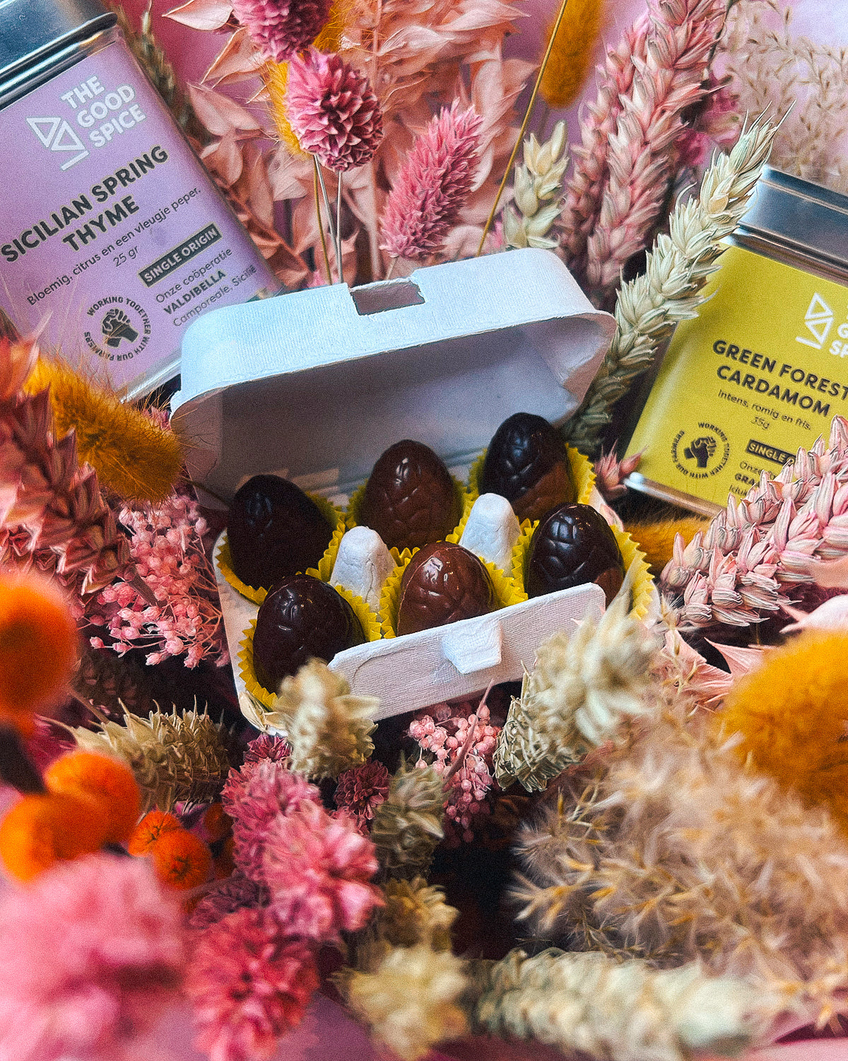 Floral Spice Choco Eggs - Choco Made x The Good Spice