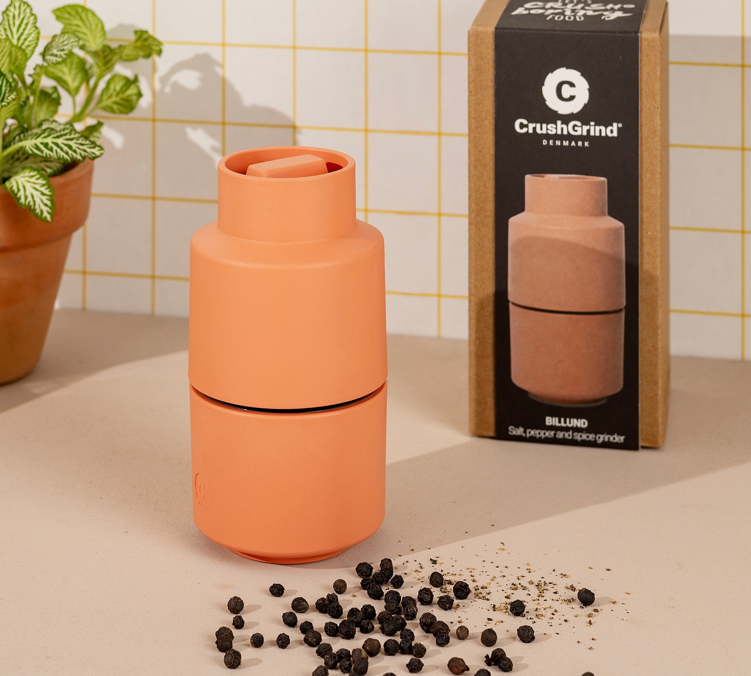 Spice grinder terracotta