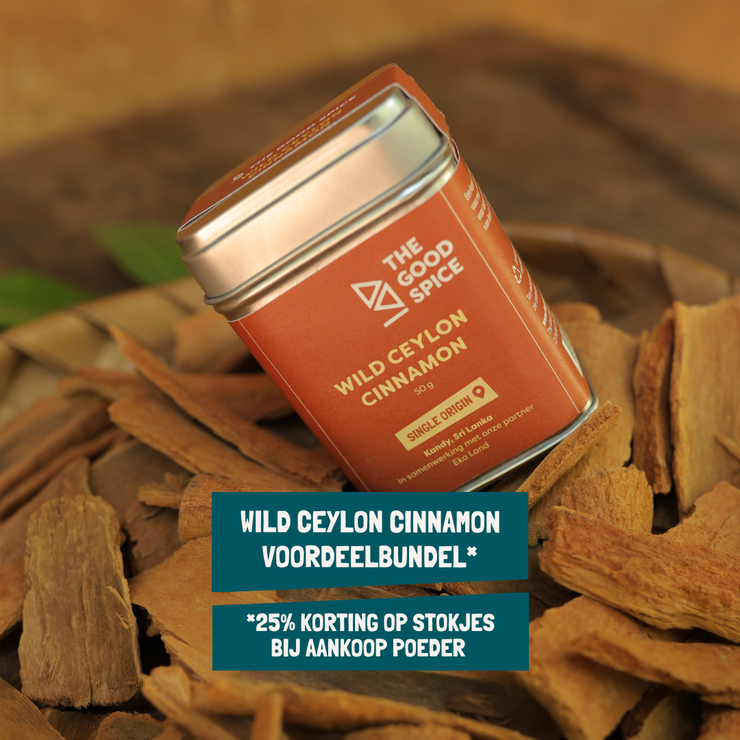 Wild Ceylon Cinnamon Kaneelbundel